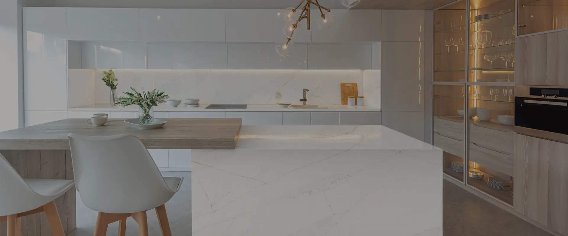 Lotus Surfaces showroom feature image - premium countertops, cabinets and sinks in Atlanta