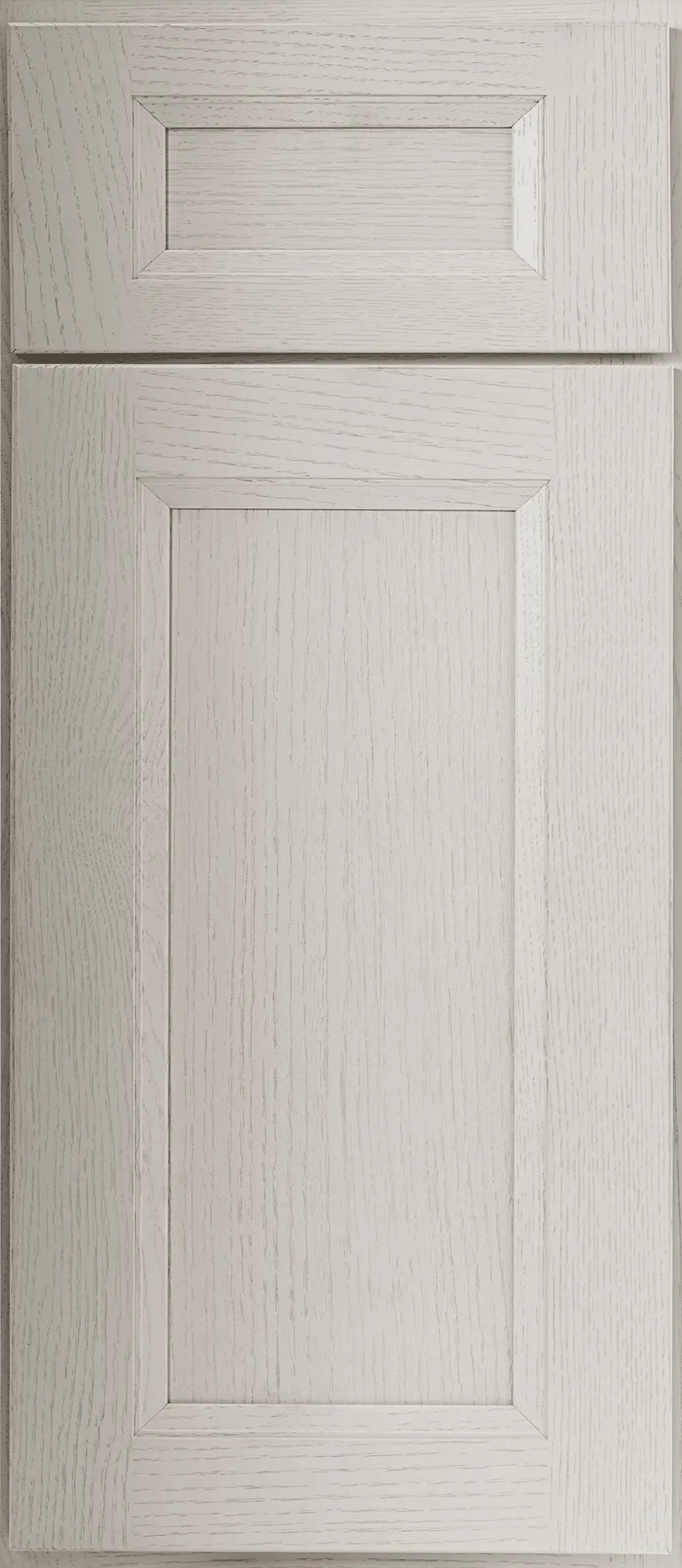 Ivory Oak kitchen cabinet door style sample from Lotus Surfaces