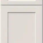Shaker Pearl kitchen cabinet door style sample from Lotus Surfaces