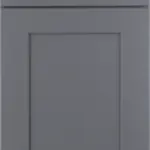 Shaker Pebble Gray kitchen cabinet door style sample from Lotus Surfaces