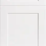 Shaker White kitchen cabinet door style sample from Lotus Surfaces