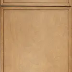 Slim Shaker Caramel kitchen cabinet door style sample from Lotus Surfaces